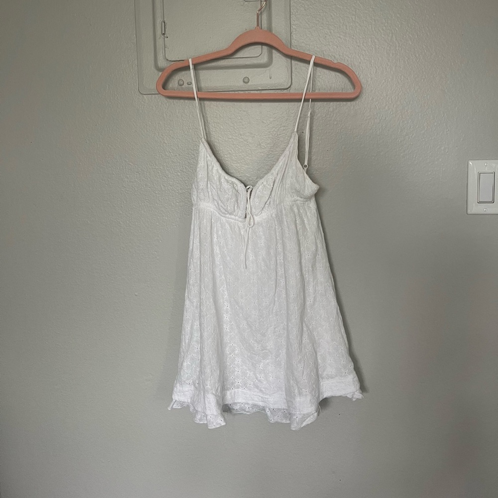 White Mini Dress | Princess Polly